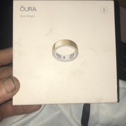 Gold Oura Ring Size 8 
