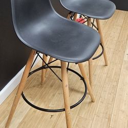 Black Wood Counter Stool - Need It Gone Today!