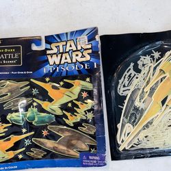 Star Wars Glow in the Dark Action Wall Graphics