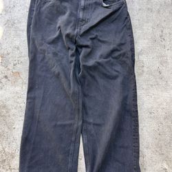 NeoBlue baggy black jeans 