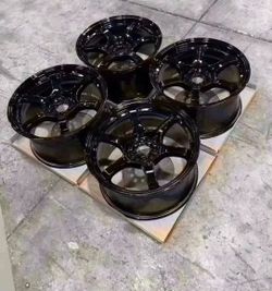 Gram Lights 57DR et38 5x100 Gloss Black wheels