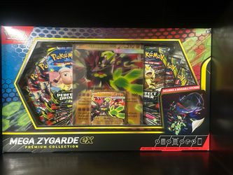 Pokemon mega Zygarde ex premium collection