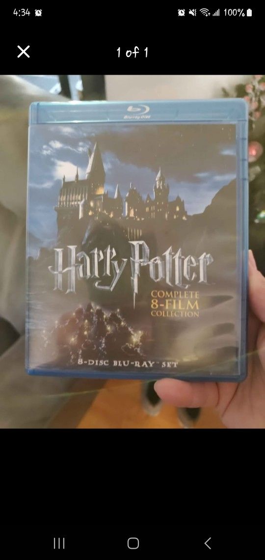 Complete Harry Potter Blu Ray DvD Set