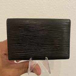 Louis Vuitton Black Epi Key Holder