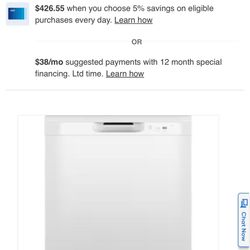 GE Dishwasher 