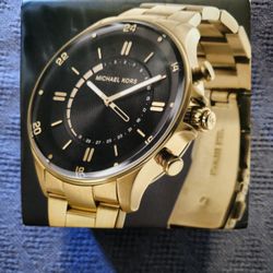 Golden black Michael Kors watch $240 Or Better Offer