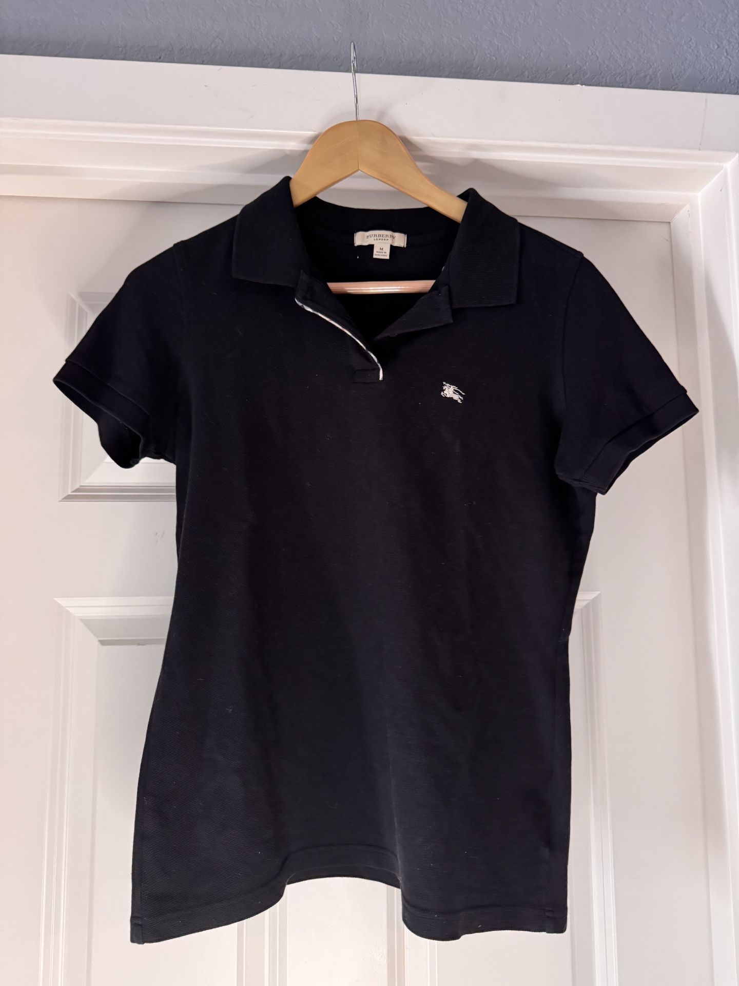 Burberry Black Polo 