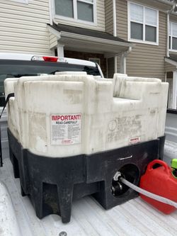 Water Tank And 3300 Psi Ryobi Pressure Washer 