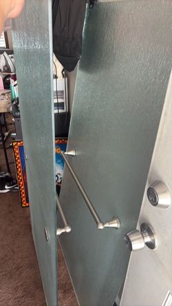 Shower doors 55 1/2h  x 29 3/4w