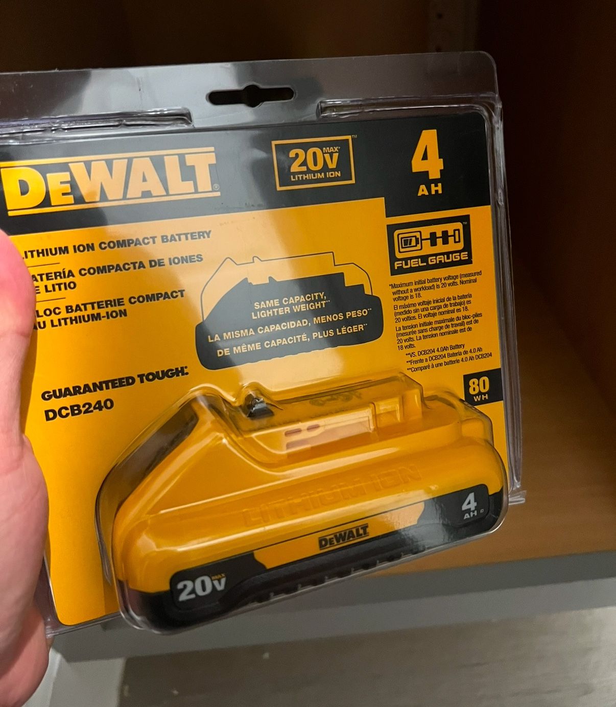 Dewalt 20v Battery Nail Screw Gun Tool