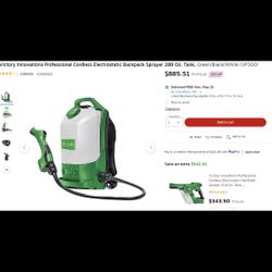 Commercial Pesticide Sprayer