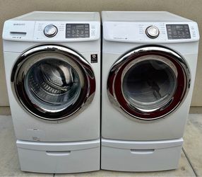 Washer and dryer