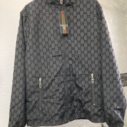 Gucci Windbreaker Zip Up Jacket 