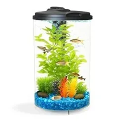 Koller Products 6-Gallon AquaView 360 Aquarium Kit with LED