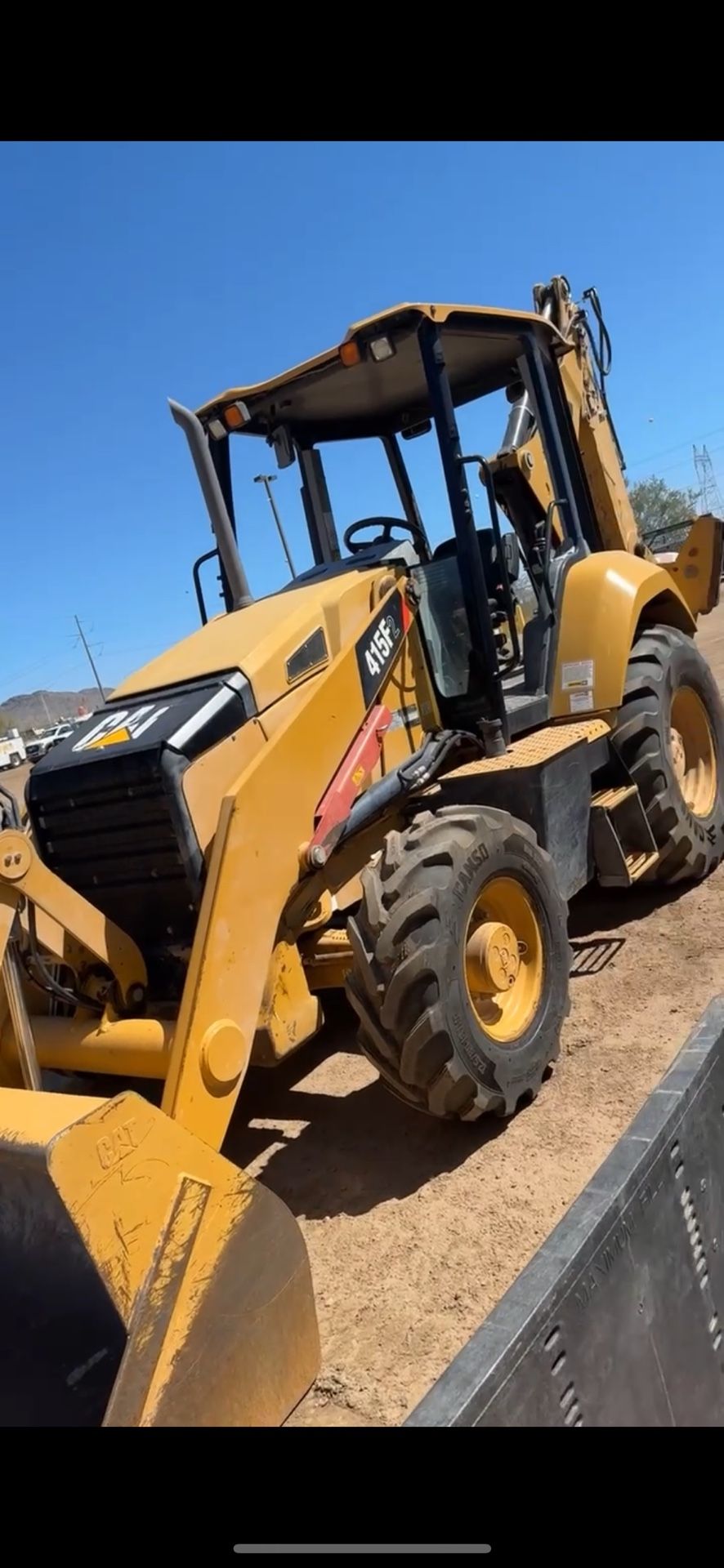 Tractor Backhoe