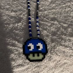 1 UP Pac-Man Perler ( GLOW IN THE DARK)