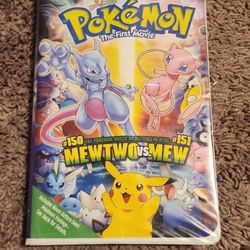 Pokemon The First Movie Vhs