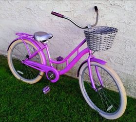 Women's Charleston BCA 26" beach cruiser bike bicicleta basket