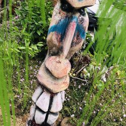 Exotic Hand Carved Tiki