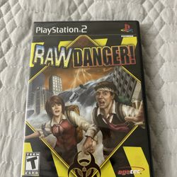 FACTORY SEALED PS2 Raw Danger 