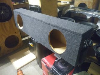 We custom build enclosure boxes for subwoofers of any kind from basic to customs