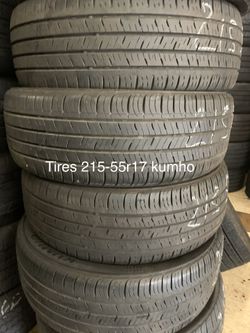 Tires 215-55r17 kumho