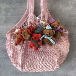 Adorable Little Teddy Bear Keychain 