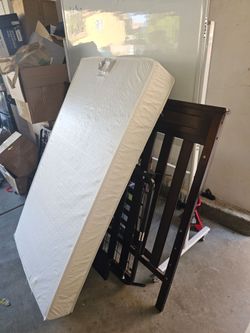 Baby Crib and Mattress come with hardware