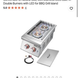 Side Burner/Barbecue Island Side Burner/Outdoor/Barbecue/Home