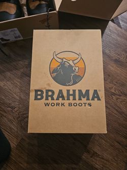 Brahma Workboots Size 7w Men's (New)