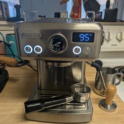 Hibrew H10a Espresso Machine and Baratza Encore ESP Coffee Grinder 