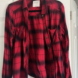 Abercrombie & Fitch Women’s Plaid Shirt