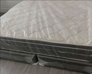 $320 king pillow top mattress only brand new free delivery same-day
