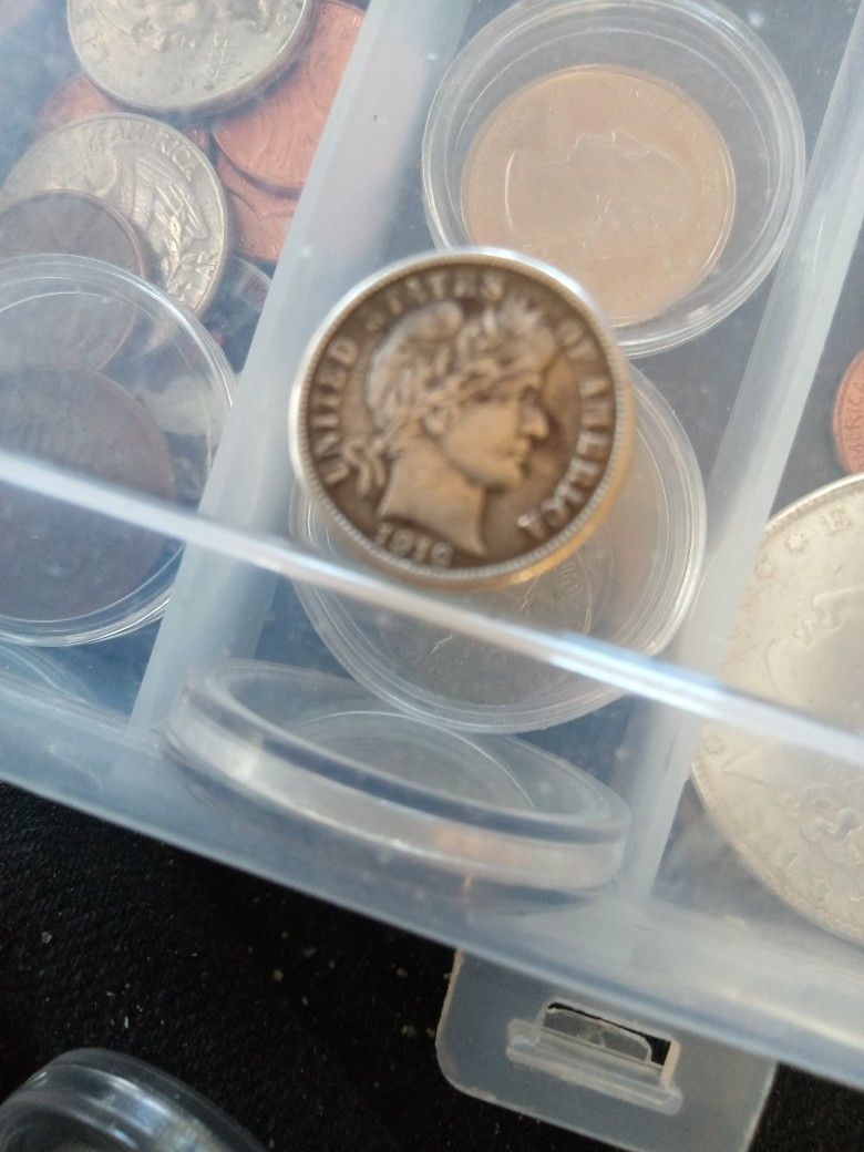 1915 Barber Dime 
