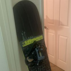 Snowboard And Snowboard Boots