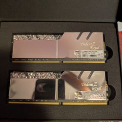 G skill Trident Royal 32gb 2x16gb DDR4 3600MHZ RAM