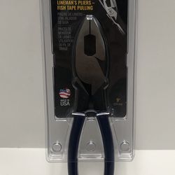 Klein tools Lineman Pliers Fishtape pulling