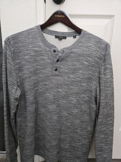 Men's Vince Long Sleeve Shirt Large