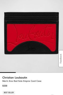 Men’s Christian Loubiutine Wallet