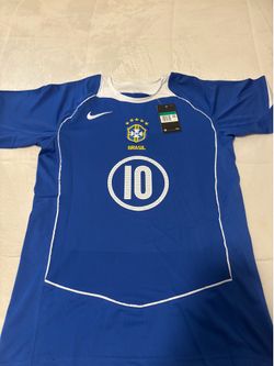 2004 Brazil Jersey Ronaldinho #10 size XL