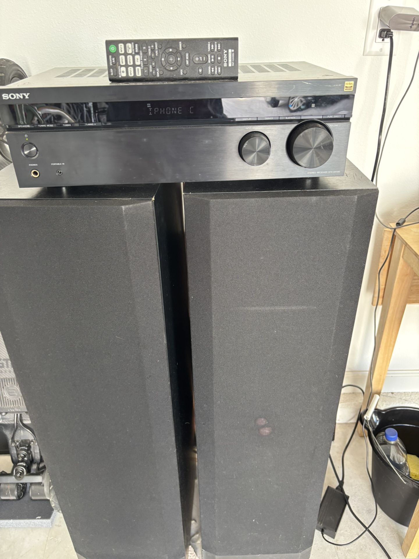 Sony Bluetooth Receiver And Speakers