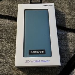 Samsung Galaxy S10 LED Wallet Cover (Brand New)