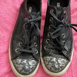 Snake Skin Converse