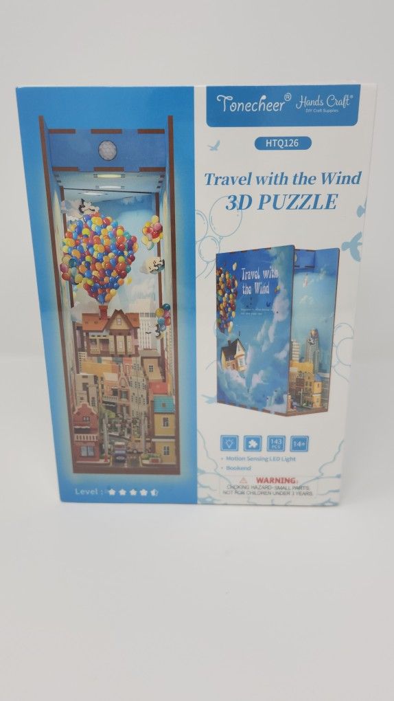 Tonecheer Travel with the Wind 3D Puzzle (HTQ126)