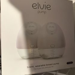 Elvie Pump With Elvie Bottles 