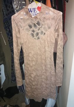 Elegant pink dress