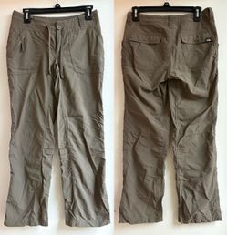 The North Face Gray Tekware Nylon Cargo Hiking Pants Convertible Roll Up 2 XS