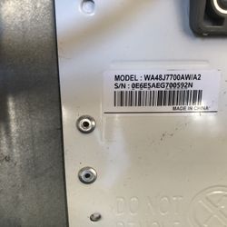 Washing Matching Not Functioning