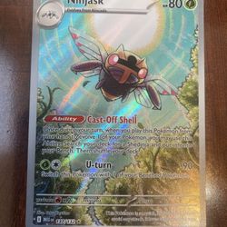 Pokemon Ninjask 137/132 Mega Evolution Illustration Art Rare MINT! PACK FRESH!
