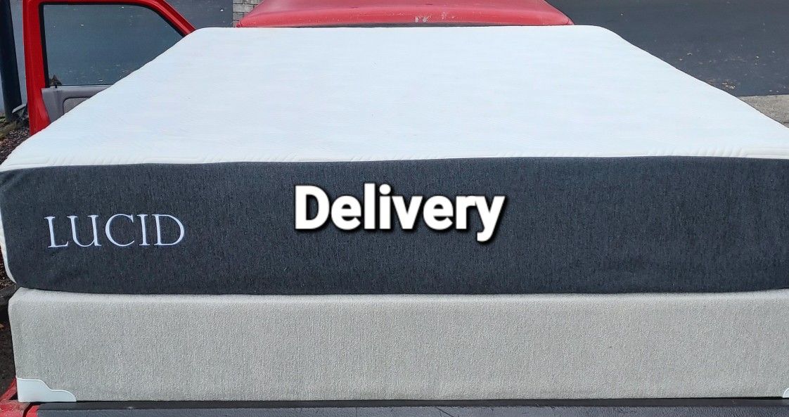Queen Memory Foam Mattress And Box Springs Like New
